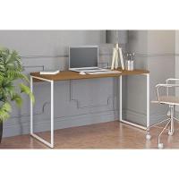 Mesa Secretária Escritório Secretária Industrial Li003 Canela-branco - Kappesberg - 1