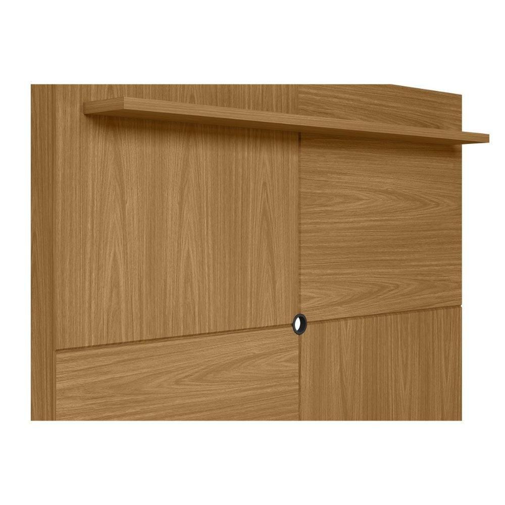 Estante P- Sala Até 60 Pol Viena C- 1 Portas E 2 Prateleiras 185x150cm Jatoba-off White - Linea Brasil - 4