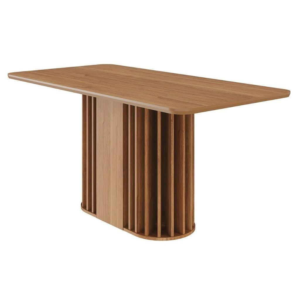 Mesa P- Cozinha Julieta C- Tampo Madeirado 160x80cm Cinamomo - Cimol - 1