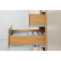 Balcão De Cozinha Modulado Allure C- 2 Portas E 3 Gavetas S- Tampo 120cm Jequitiba-gris Fosco - Linea Brasil - 5