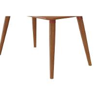 Mesa P- Cozinha Adele C- Tampo Madeirado 130x80cm Carvalho-cinamomo - Cimol - 5