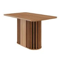 Mesa P- Cozinha Julieta C- Tampo Madeirado 130x80cm Cinamomo - Cimol - 1