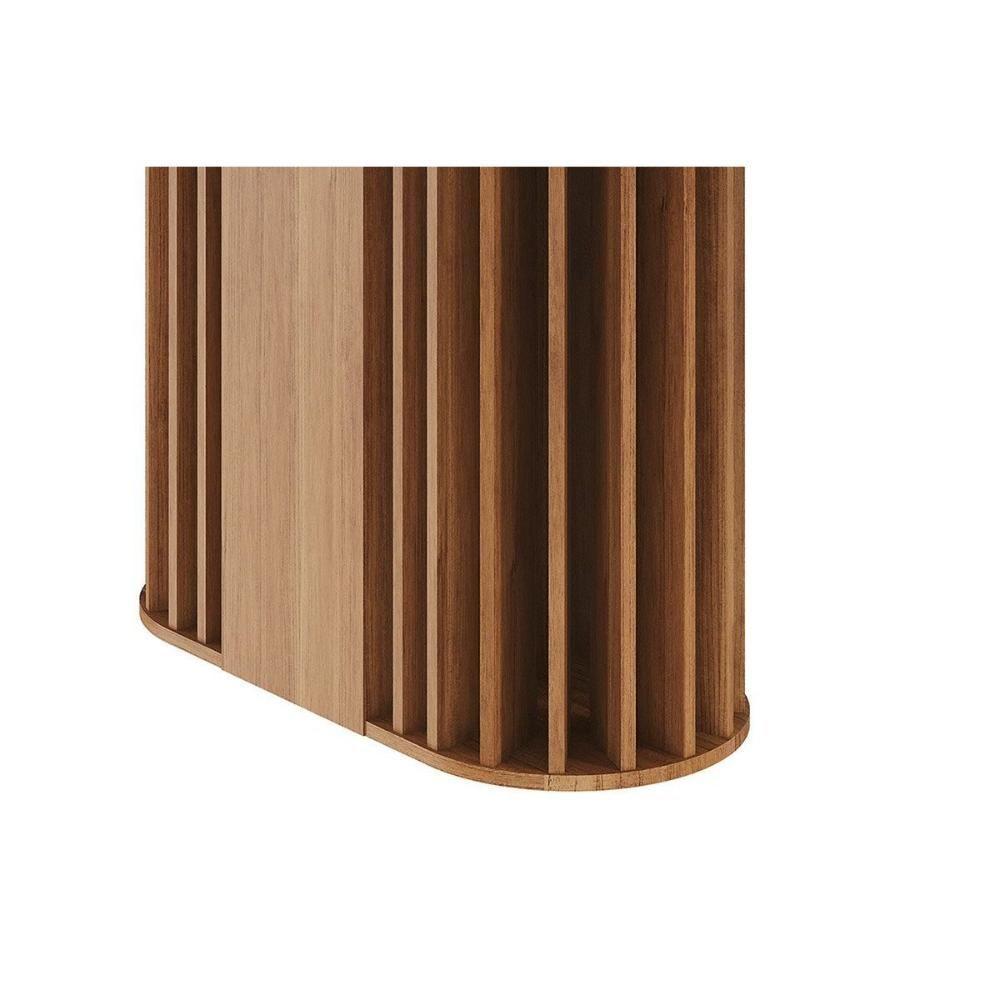 Mesa Multiuso Cozinha Julieta C- Tampo Madeirado 160x80cm Cinamomo - Cimol - 6