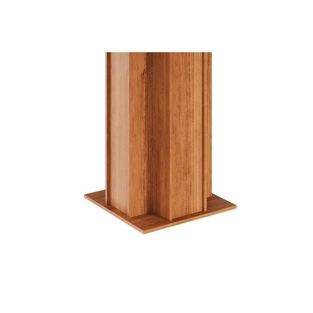 Mesa Multiuso Cozinha Sophia C- Tampo Madeirado 95x95cm Cinamomo - Cimol - 6