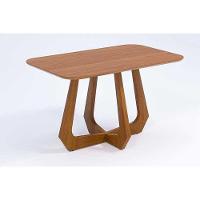 Mesa P- Cozinha Bromélia Natuame C- Tampo Madeirado 130x80cm Carvalho-cinamomo - Cimol - 1