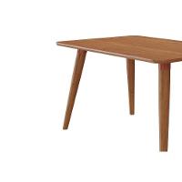 Mesa Multiuso Cozinha Adele C- Tampo Madeirado 130x80cm Carvalho-cinamomo - Cimol