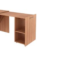 Mesa Multiuso Casal Retrátil Me4170 C- 2 Nichos Preto - Tecno Mobili - 6