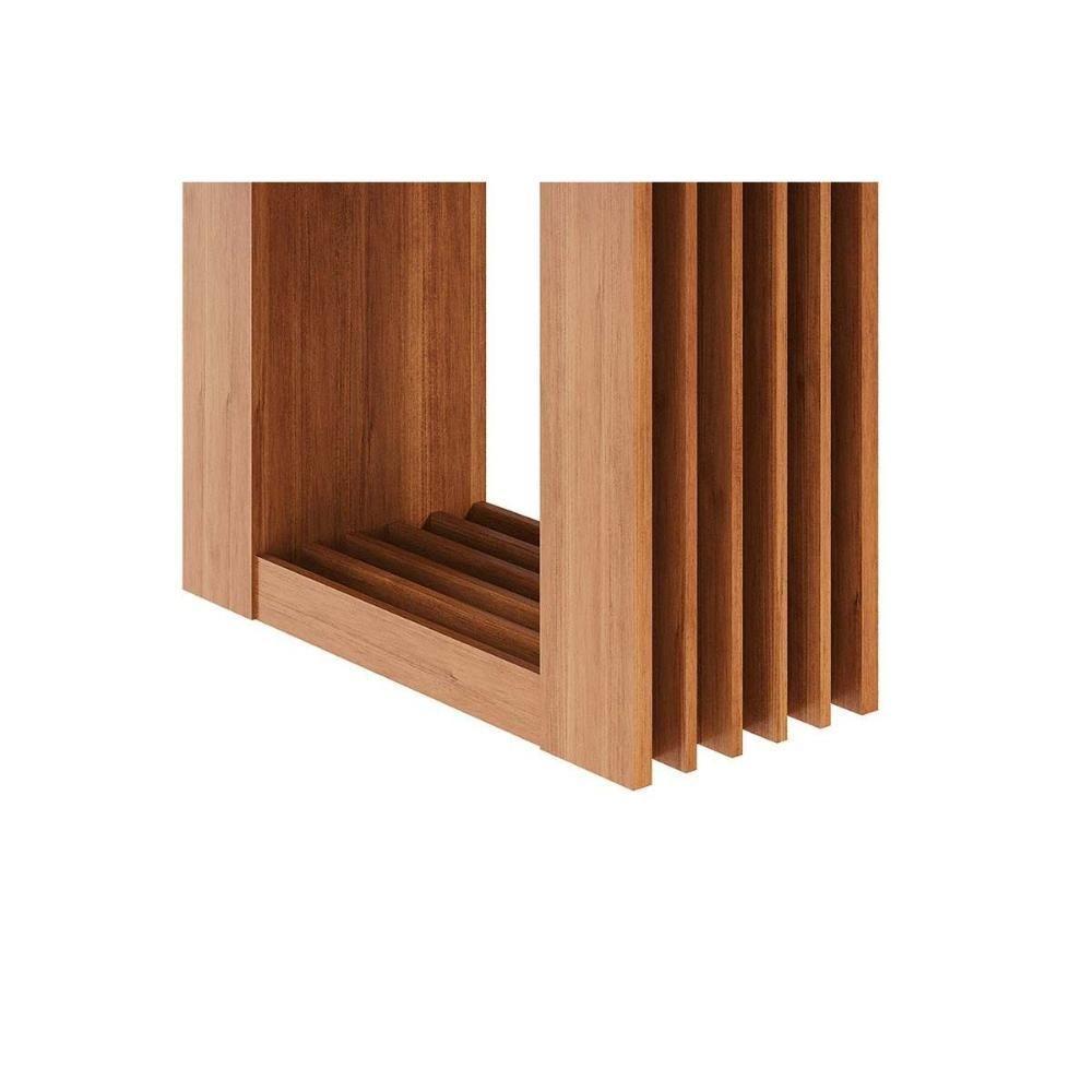 Mesa Multiuso Cozinha Ariela C- Tampo Madeirado 180x90cm Cinamomo - Cimol - 6