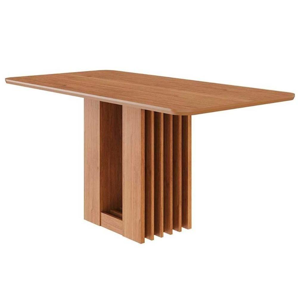 Mesa P- Cozinha Ariela C- Tampo Madeirado 160x80cm Cinamomo - Cimol - 1