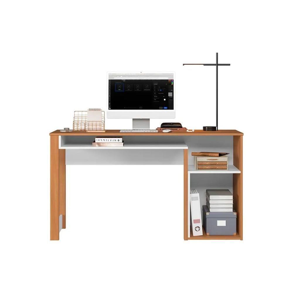 Mesa Computador Versa Home C- 1 Porta Freijo-branco - Telasul - 2