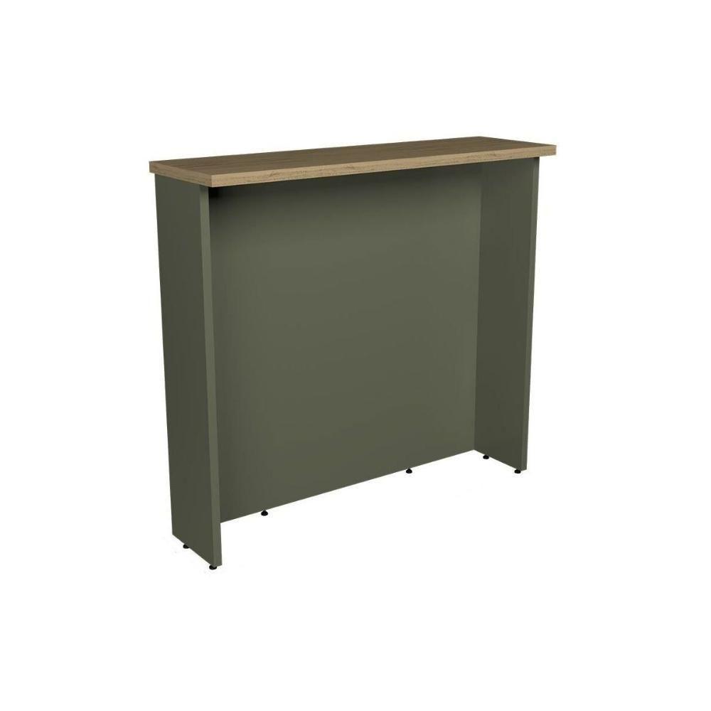 Bancada Ilha Cozinha Ph 3068 Ten 120cm Verde-carvalho Nature - Herval - 1