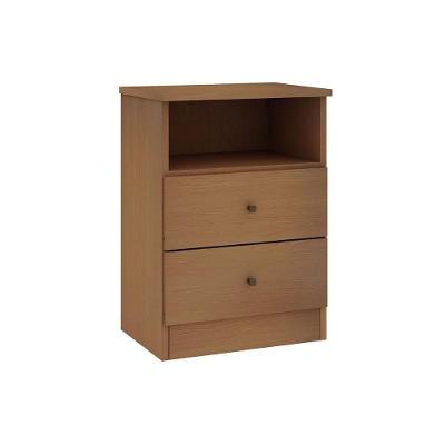 Mesa De Cabeceira Solteiro Irlanda C- 2 Gavetas Freijo - Genialflex