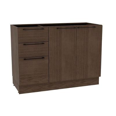 Balcão De Cozinha Amsterdam Ph 3146 C- 2 Portas E 3 Gavetas S- Tampo 120cm Avela - Herval