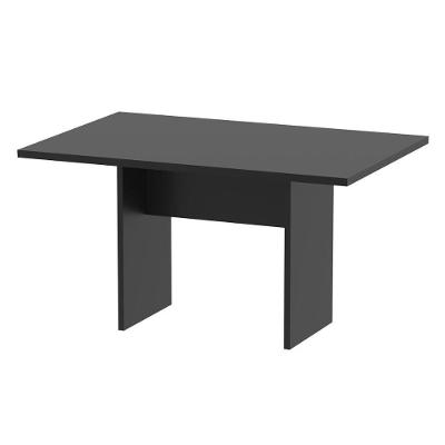 Mesa De Escritório Diretor Reunião Me4191 Preto - Tecno Mobili