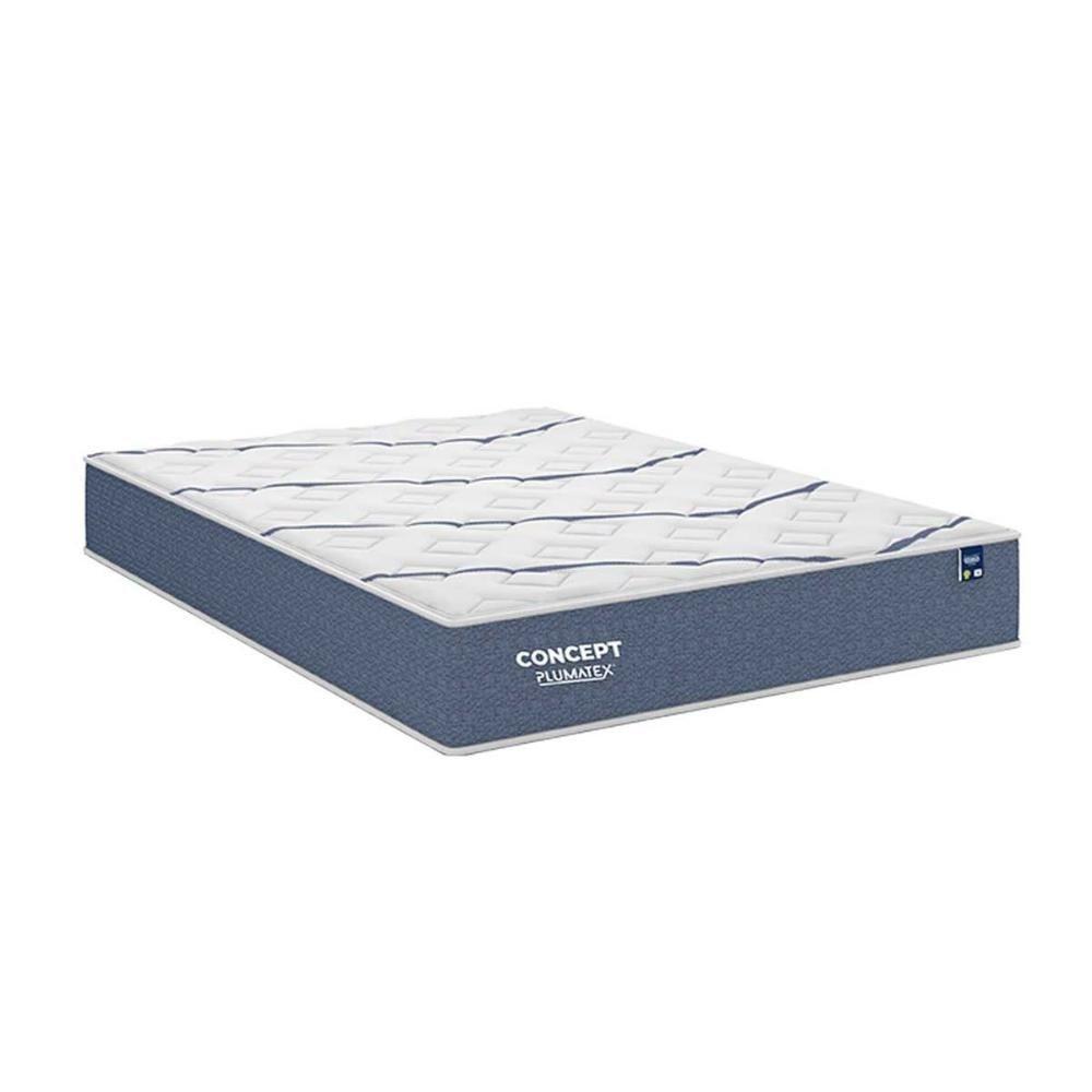 Colchão King Molas Ensacadas Concept Blue (193x203x25) - Plumatex - 1