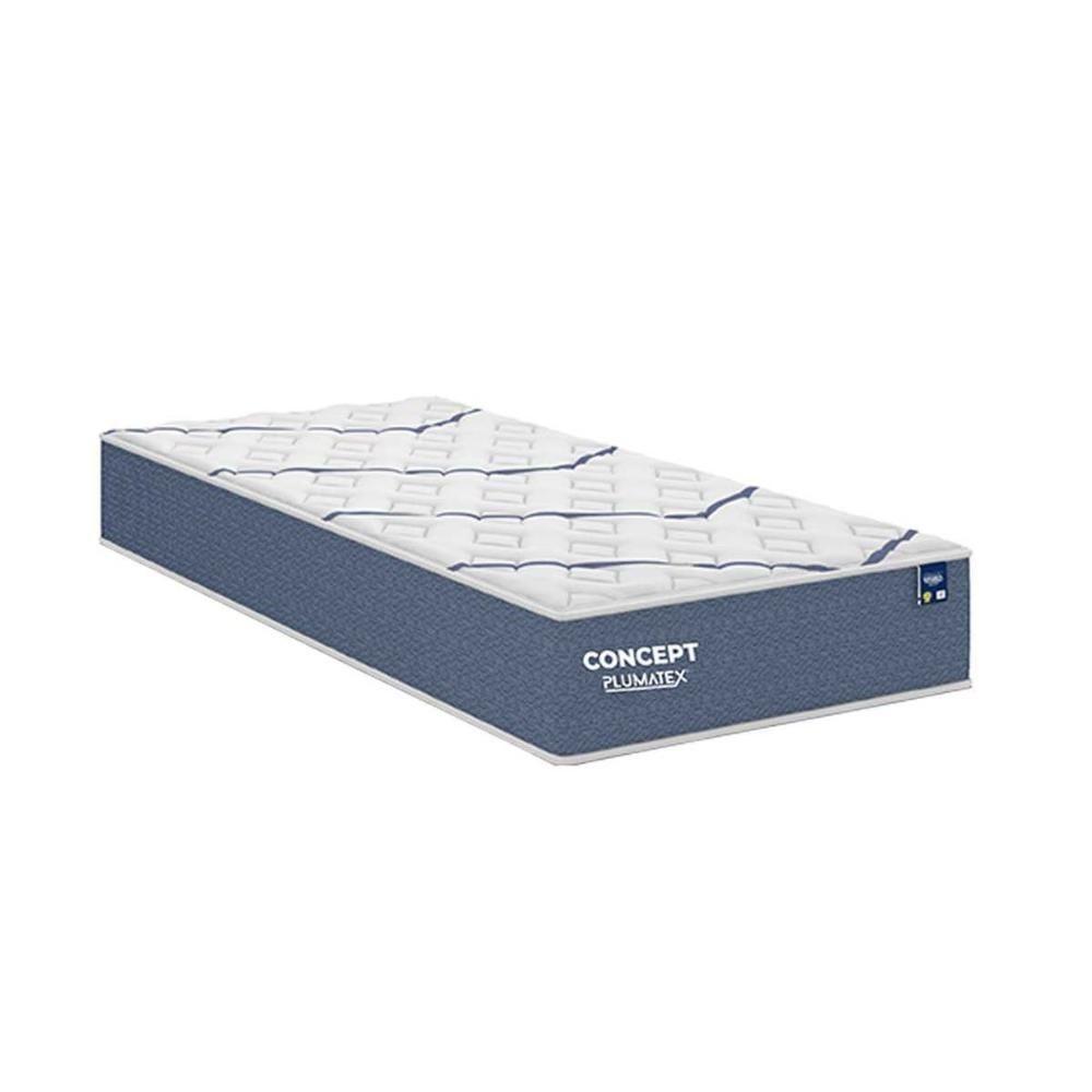 Colchão Solteiro Molas Masterpocket Ensacadas Concept Blue (88x188x25) - Plumatex - 1