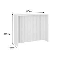 Balcão De Cozinha Modulado Bella 2613 120cm E 2 Banquetas 1747 Branco - Rose-areia-caramelo - Carraro - 3