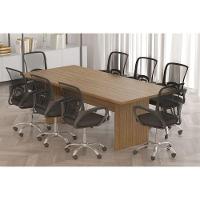 Mesa De Diretor Reunião Diretor Reunião Me4190 Branco - Tecno Mobili