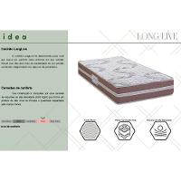 Colchão Casal Espuma D33 Long Live (138x188x14) - Herval - 2
