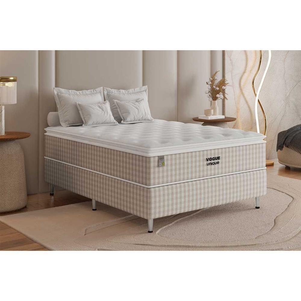 Colchão King Molas Masterpocket Ensacadas Vogue Pillow Top (193x203x34) - Plumatex - 3