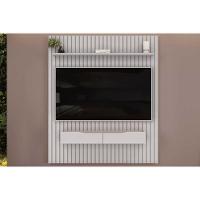 Estante P- Sala Até 65 Pol Pratic Ripado C- 2 Gavetas 183x240cm Bali - Dj Móveis - 1