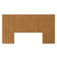 Painel Cama Box Madeirado Laranjeiras 240cm Nature Fosco - Linea Brasil - 1