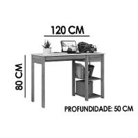 Escrivaninha P- Escritório 7994 Branco-amendoa - Peroba - 4