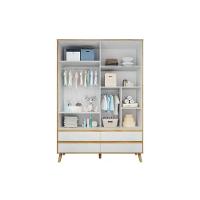 Quarto Infantil Completo Theo 3 Peças (1guardaroupa+1berço+1cômoda) Qi110 Off White-amendoa - Peroba - 5