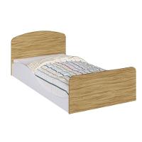 Mini Cama Infantil Lua Branco-amendoa - Peroba - 2