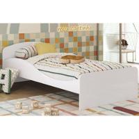 Mini Cama Infantil Lua Branco - Peroba - 1