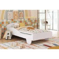 Mini Cama Infantil Sol Branco - Peroba - 1