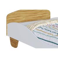 Mini Cama Infantil Sol Branco - Peroba