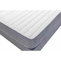 Conjunto Box Baú Queen: Colchão Espuma Herval D28 Singlecore + Base Crc Suede Gray (158x198) - 7