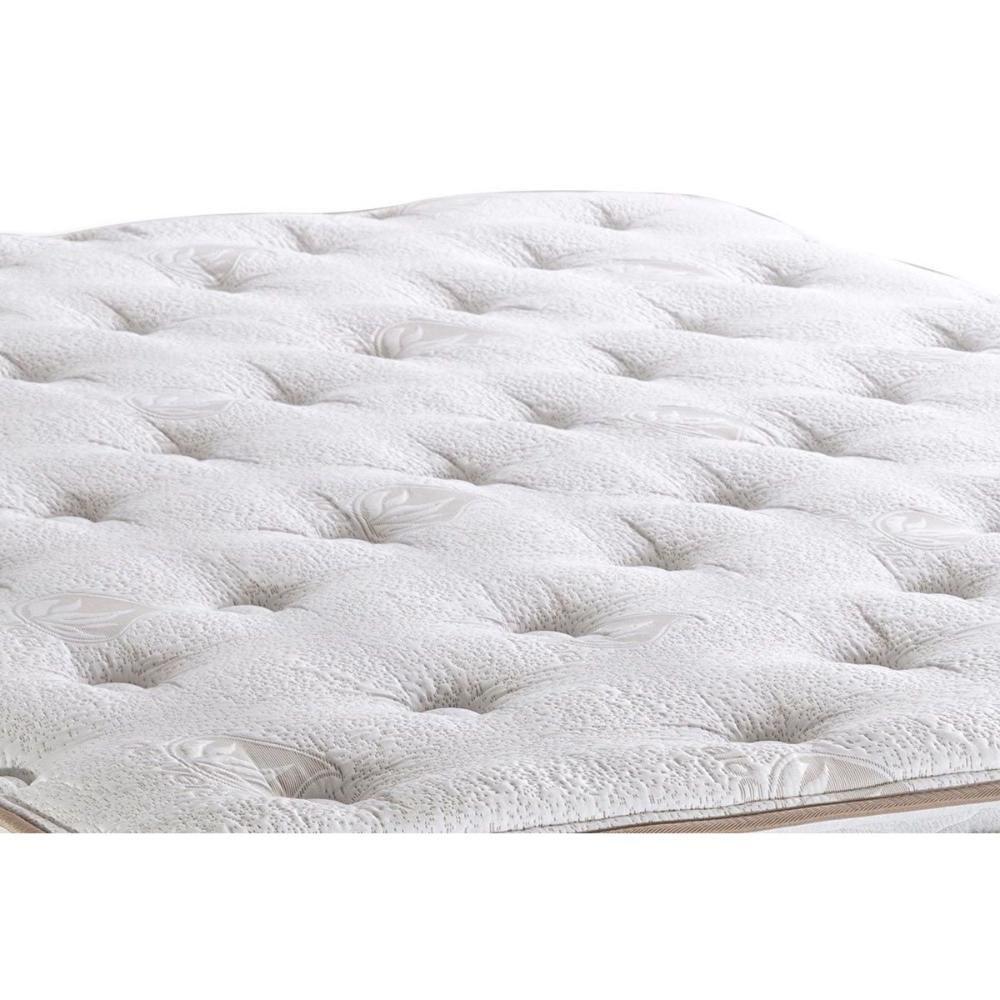 Conjunto Box Casal: Colchão Molas Herval Maxspring Real + Base Crc Corano White (138x188) - 6