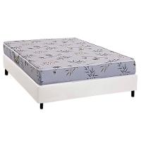 Conjunto Box Casal: Colchão Espuma Herval D28 St. Louis + Base Crc Corano White (138x188) - 1