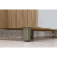 Balcão De Cozinha Allure De Canto C- 1 Porta 93cm Jequitiba-gris Fosco - Linea Brasil - 5