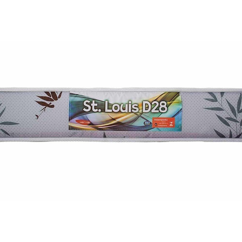Conjunto Box Solteiro: Colchão Espuma Herval D28 St. Louis + Base Crc Corano White (88x188) - 4