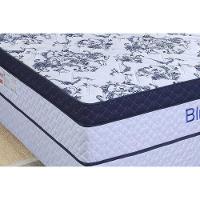 Conjunto Box Casal: Colchão Molas Paropas Ensacadas Blue + Base Crc Corano White (138x188) - 5