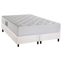 Conjunto Box King: Colchão Espuma Herval D45 New Top + Base Crc Corano White (193x203) - 1