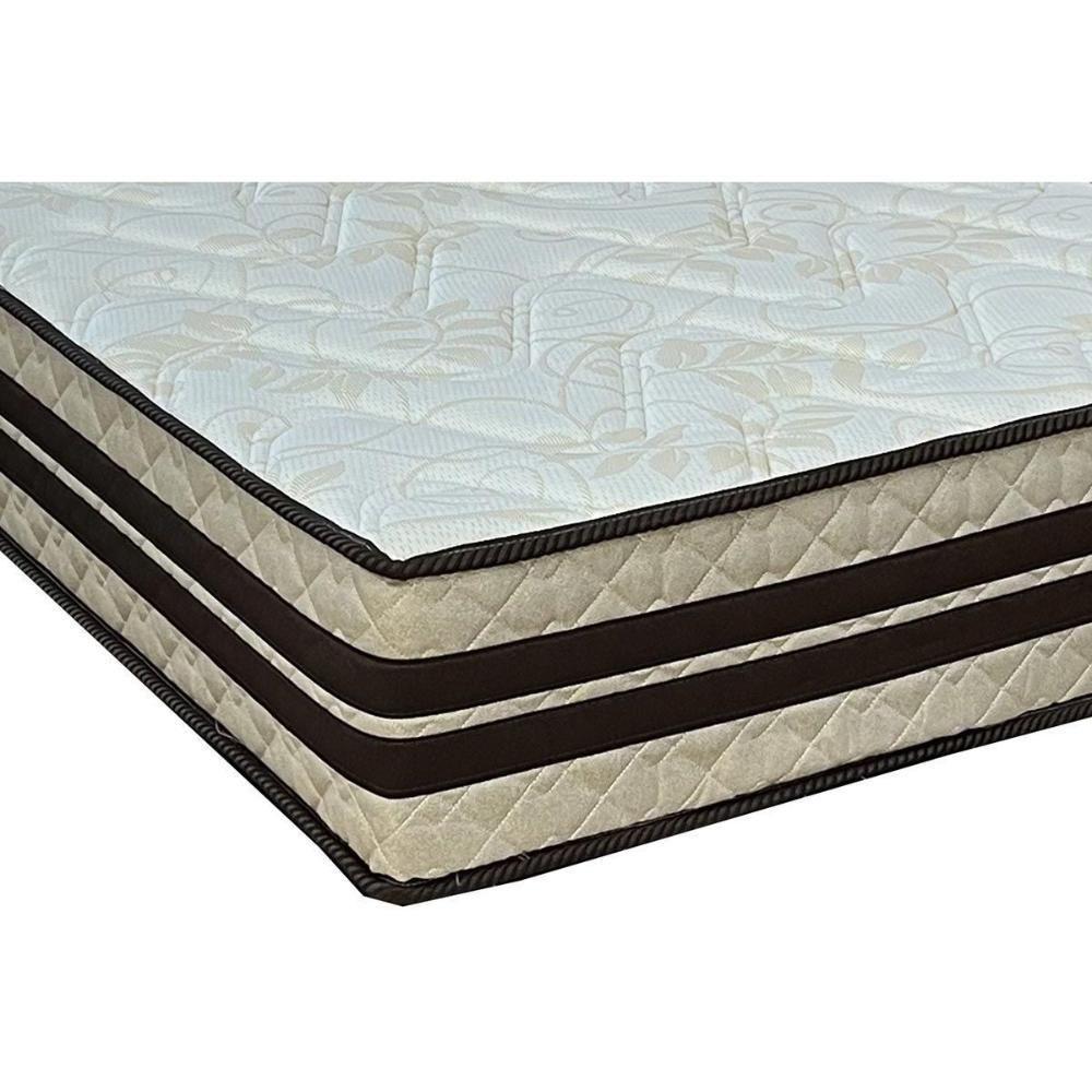 Conjunto Box Solteiro: Colchão Espuma Paropas Ag65 Confort New + Base Crc Suede Clean (88x188) - 4