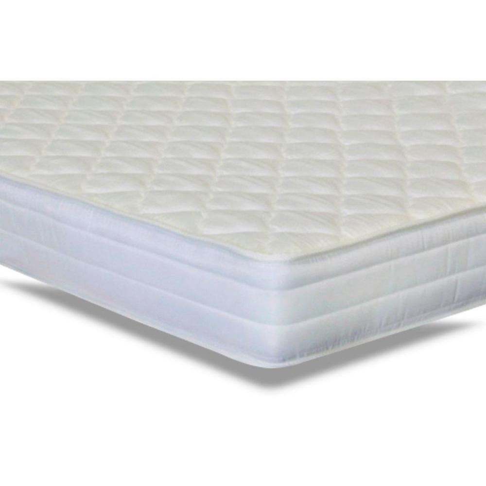 Cama Box Baú Casal: Colchão Ortopédico Herval Ag65 Frontier + Base Crc Linhão White (138x188) - 8