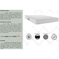 Cama Box Baú Casal: Colchão Ortopédico Herval Ag65 Frontier + Base Crc Linhão White (138x188) - 6