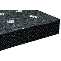 Cama Box Baú Casal: Colchão Anatômico Paropas Ag65 Sofistic Gray + Base Crc Suede Black (138x188) - 2