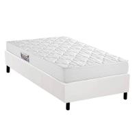 Conjunto Box Solteiro: Colchão Espuma Herval D45 Top + Base Crc Corano White (88x188) - 1