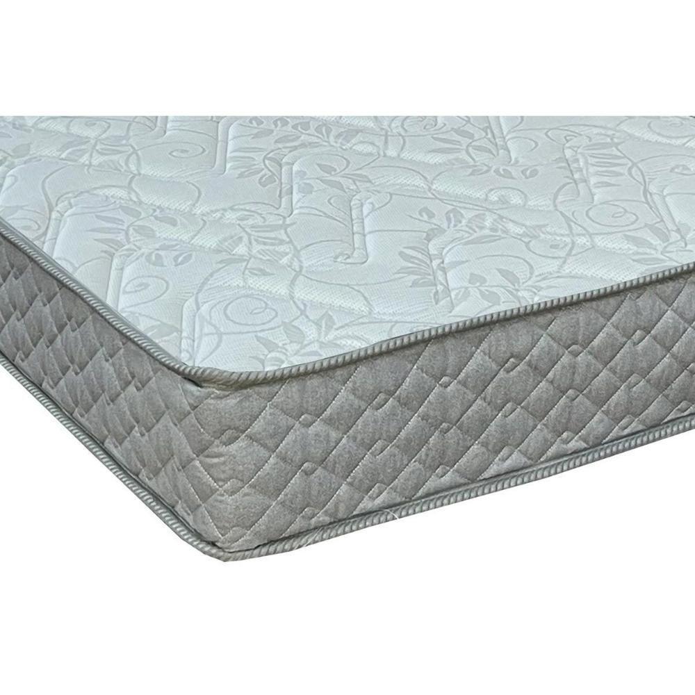 Conjunto Box Baú King: Colchão Espuma Paropas D45 Pasquale Gray + Base Crc Linhão White (193x203) - 2