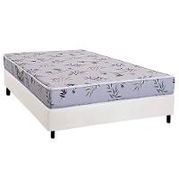 Conjunto Box Casal: Colchão Espuma Herval D28 St. Louis + Base Crc Corano White (138x188) - 1