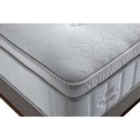 Cama Box Baú Casal: Colchão Molas Masterpocket Ensacadas Herval C1781 + Base Crc Linhão White (138x188)