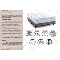 Cama Box King: Colchão Molas Masterpocket Ensacadas Herval C1781 + Base Crc Corano White (193x203) - 2