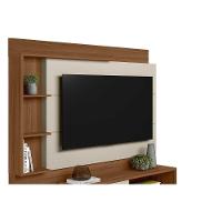 Estante P- Sala Até 60 Pol Atlanta C- 2potas 4prateleiras E Pés 180x191cm Jatoba-off White - Linea Brasil - 7