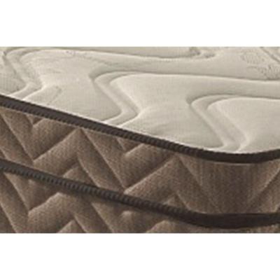 Kit Cama Box Queen Safira Uniface MasterPocket Molas Ensacadas Baú Bege Colchões Polar
